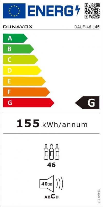 Racitor vin incorporabil sub blat DAUF-46.145DB